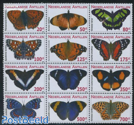 Butterflies 12v sheetlet