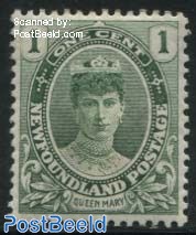 1c, Bluegreen, Stamp out of set