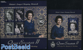 Queen Elizabeth 90th Birthday 2 s/s