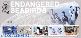 Endangered seabirds s/s, limited edition