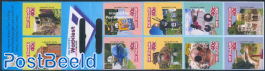 Wacky letterboxes 10v in booklet