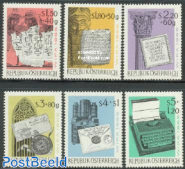 WIPA stamp exposition 6v