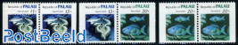 3 booklet pairs, Fish