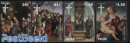 Christmas, Raphael Paintings 4v