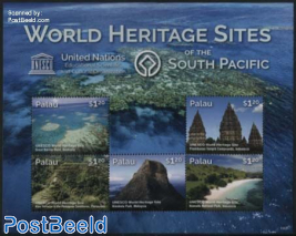 World Heritage Sites of the South Pacific 5v m/s