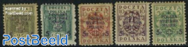 Warsaw stamp exposition 5v