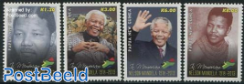 Nelson Mandela 4v
