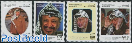 Yasser Arafat 4v
