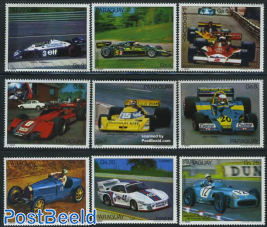 Racing cars 9v