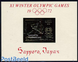 Olympic Winter Games s/s, gold