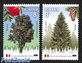 Trees 2v, joint issue Estonia