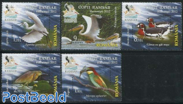 Waterbirds, RAMSAR 5v