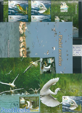Waterbirds, RAMSAR, Folder with special m/s