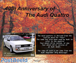 40 years Audi Quattro s/s