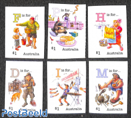 Aussi alphabet 6v s-a