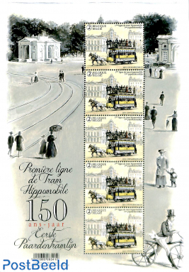 150 years horse-drawn trams m/s