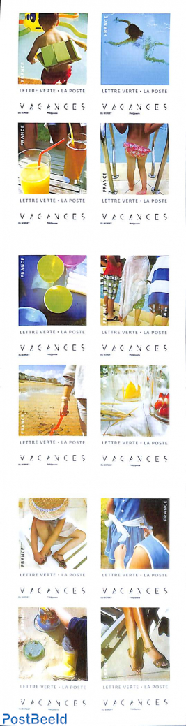 Vacances 12v s-a in booklet