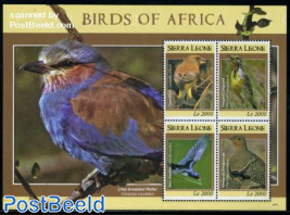 Birds of Africa 4v m/s