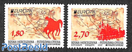 Europa, Old postal roads 2v