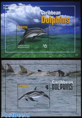 Caribbean dolphins 2 s/s