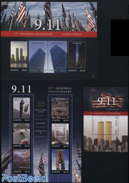 9/11 Memorials 3 s/s