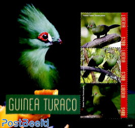 Guinea Turaco 3v m/s
