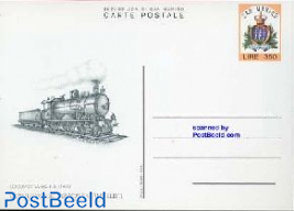 Postcard 350L, Railway philatelists