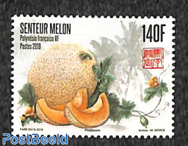 Melon, scentic stamp 1v