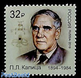 P. Kapitsa 1v, Nobel prize winner