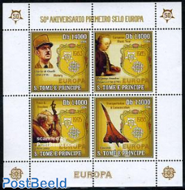 50 Years Europa stamps 4v m/s