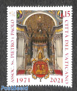 50 years Saint Peter & Paull association 1v