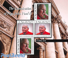 The Canonization of Pope John Paul II 2x2v m/s