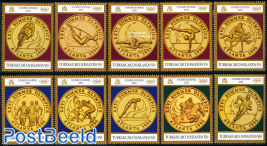 Olympic golden medals 10v