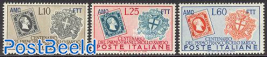 Sadinia stamp exposition 3v