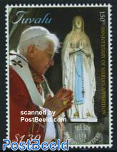 Pope, Lourdes 1v