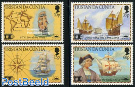 World Columbia stamp expo 4v