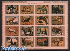 Animals 16v m/s, imperforated