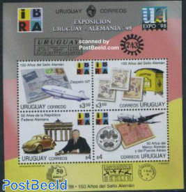 German stamp exposition s/s