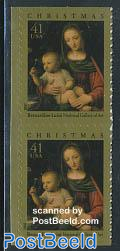 Christmas booklet pair double sided