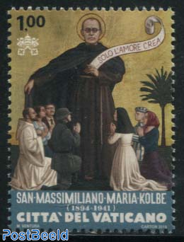 San Massimiliano Maria Kolbe 1v