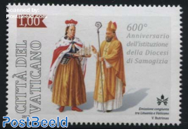 Samogitia Diocese 1v, Joint Issue Lithuania