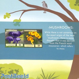Union Island, mushrooms 2v m/s