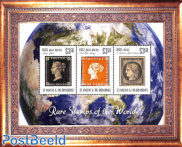 Rare stamps of the world 3v m/s