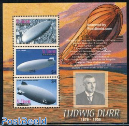 Ludwig Durr, Zeppelin 3v m/s