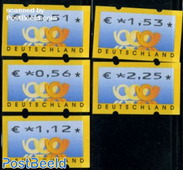 Automat stamps 5v