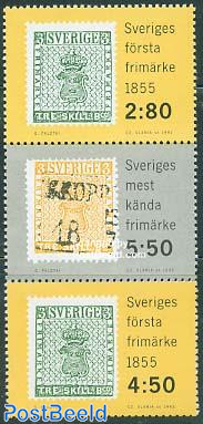 Famous stamps 3v
