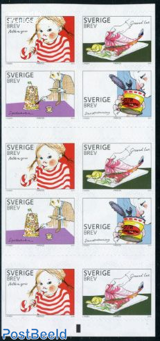 Swedish food foil booklet