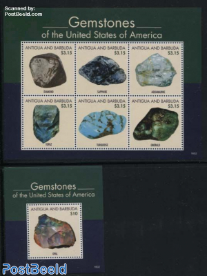 Gemstones of the USA 2 s/s