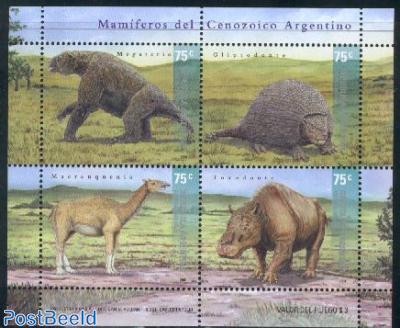 Prehistoric animals 4v m/s