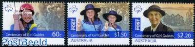 Girl Guides 3v